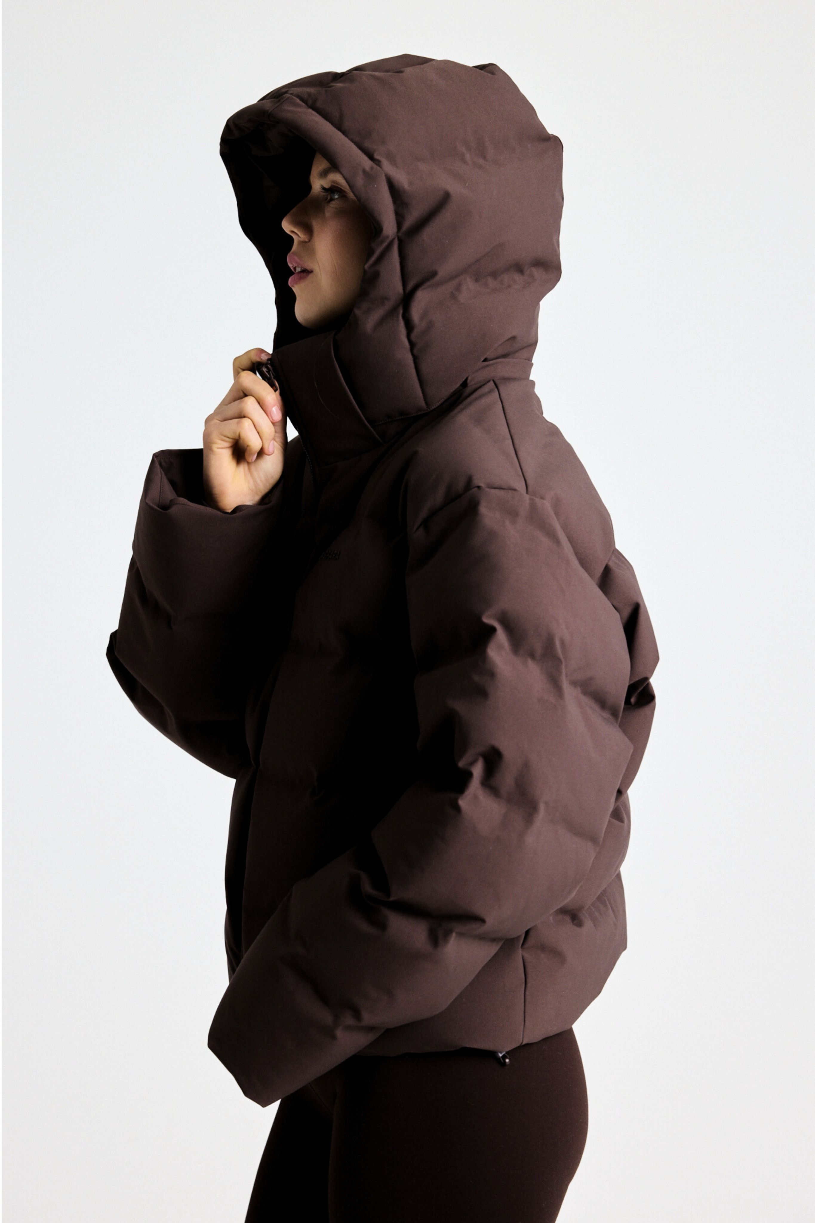 W. Aurora Puffer Jacket - Espresso